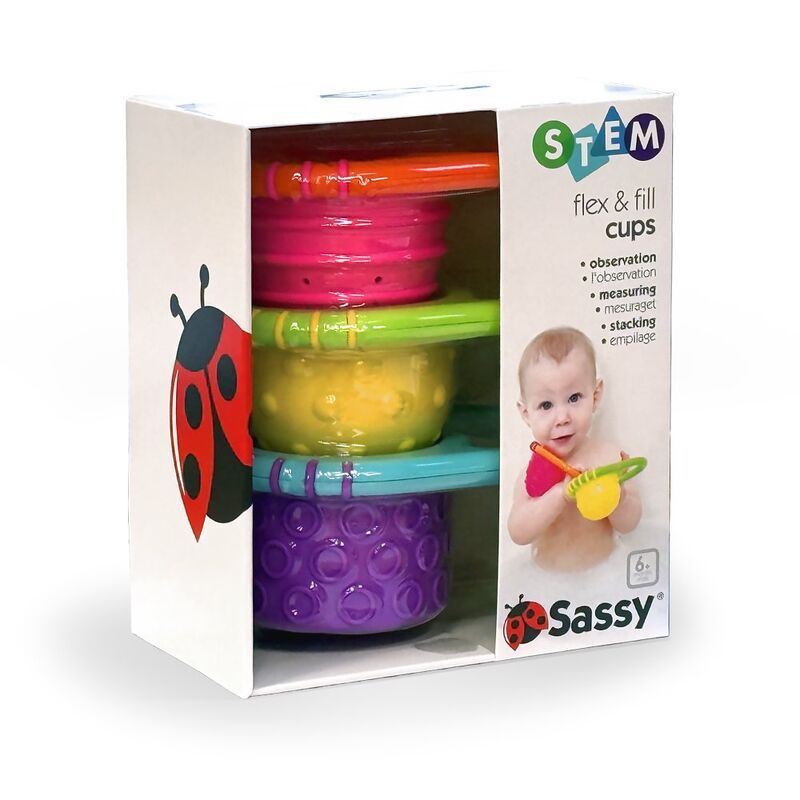 Flex and Fill Cups - Sassy Baby