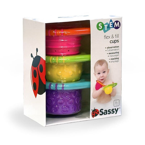 Flex and Fill Cups - Sassy Baby