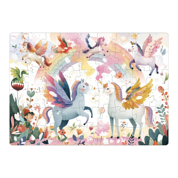 Magic Water Puzzle & Book Set - Unicorns - Sassi