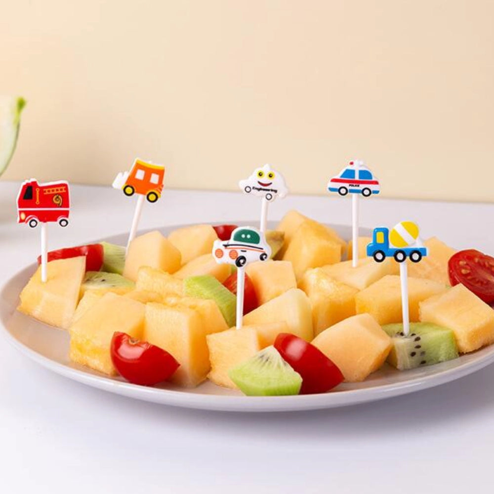 Food Picks - Transport #1 (6 Pieces) - Mum Made Yum