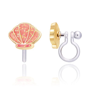 Clip On Cutie Earrings- Shell-Abrate - Girl Nation