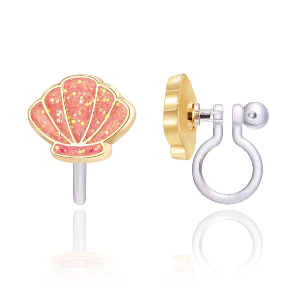 Clip On Cutie Earrings- Shell-Abrate - Girl Nation