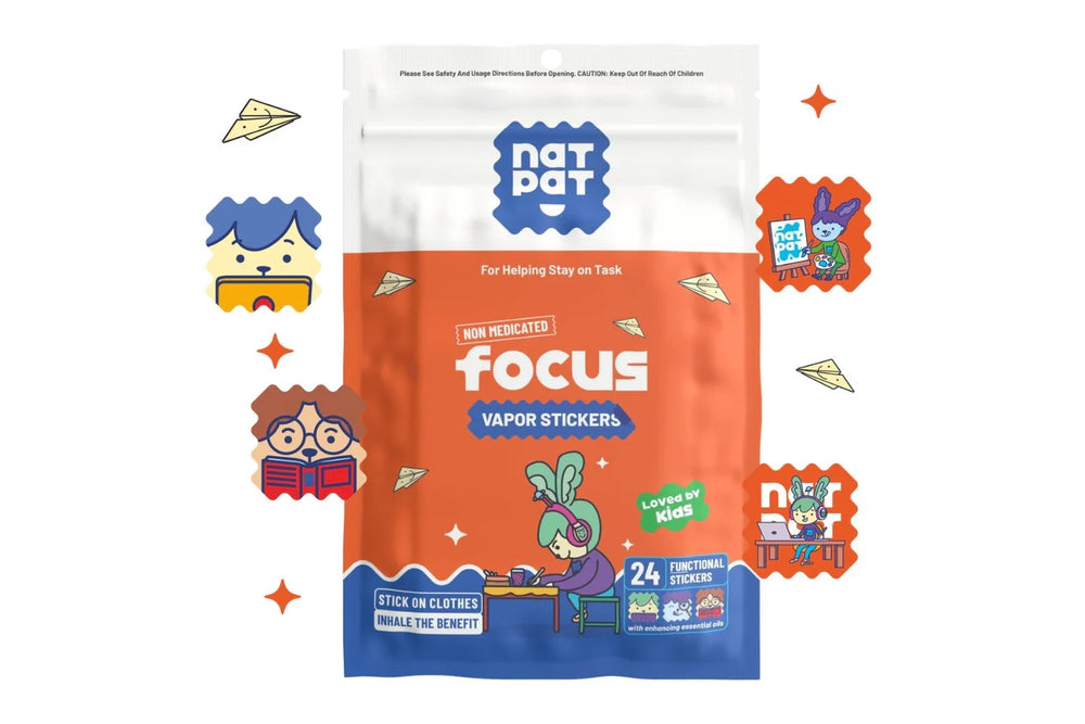 Focuspatch - Focus, Energy and Clarity Stickers - The Natural Patch Co