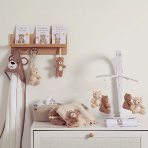 Musical Mobile Set - Cuddly Bear - Living Textiles
