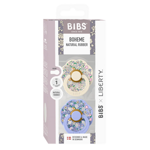 BIBS X LIBERTY Colour Dummies - Chloe Meadow/Ivory Mix - BIBS Denmark
