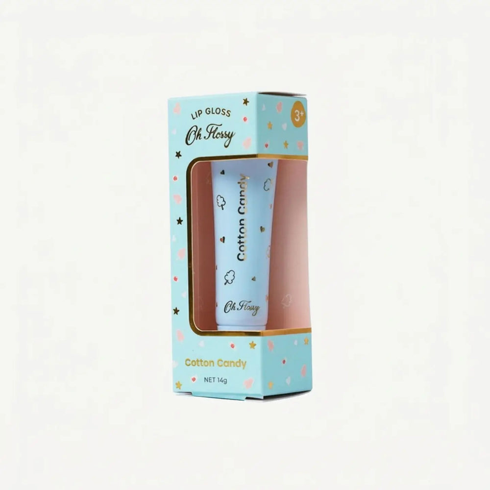 Individual Natural Lip Gloss - Cotton Candy - Oh Flossy