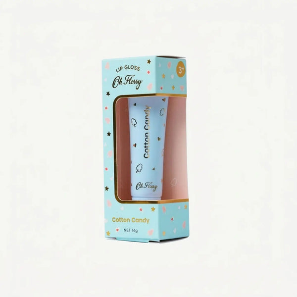 Individual Natural Lip Gloss - Cotton Candy - Oh Flossy