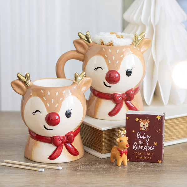 Ruby the Reindeer Mug and Socks Set - Wonder Imports