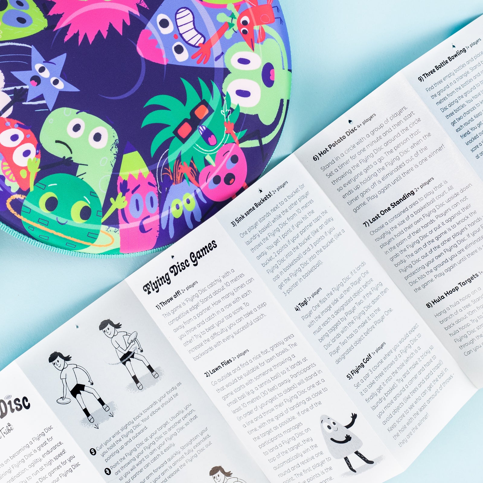 Flying Disc - Midnight Whirl - Tiger Tribe