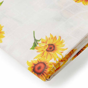 Sunflower Organic Muslin Wrap - Snuggle Hunny