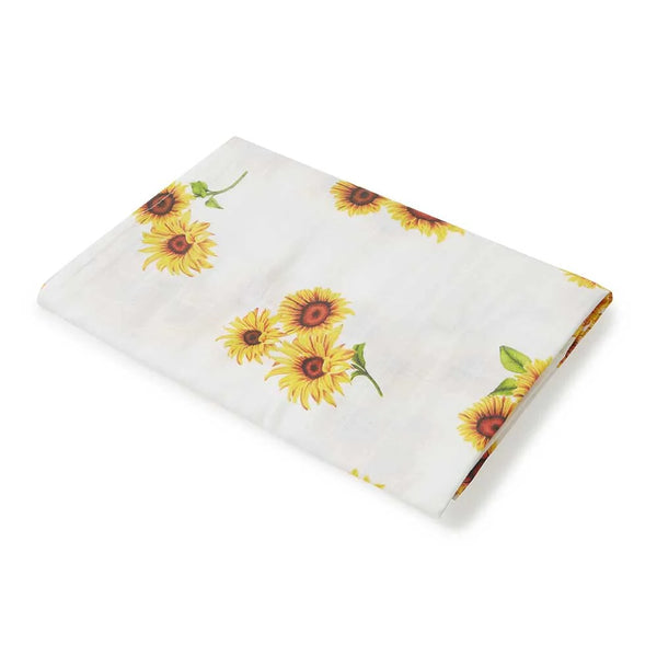 Sunflower Organic Muslin Wrap - Snuggle Hunny