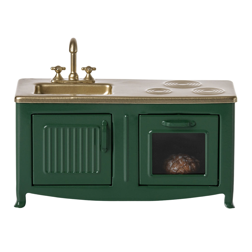 Kitchen for Mouse dark green - Maileg
