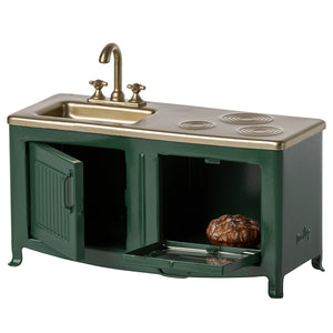 Kitchen for Mouse dark green - Maileg