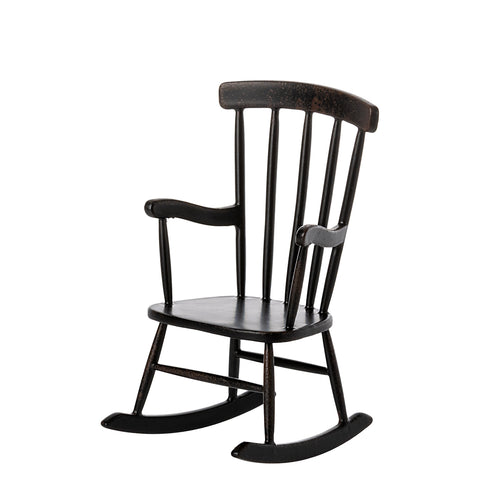 Rocking Chair Mouse Anthracite - Maileg