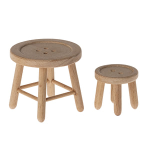 Table And Stool Set Mouse - Maileg