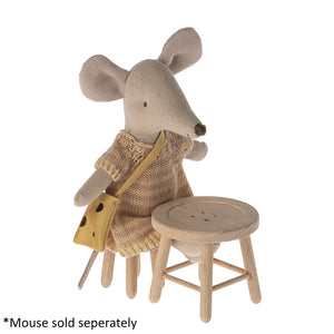 Table And Stool Set Mouse - Maileg