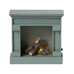 Miniature Fireplace Blue - Maileg