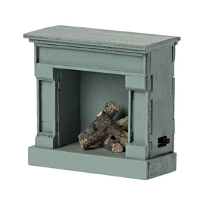 Miniature Fireplace Blue - Maileg