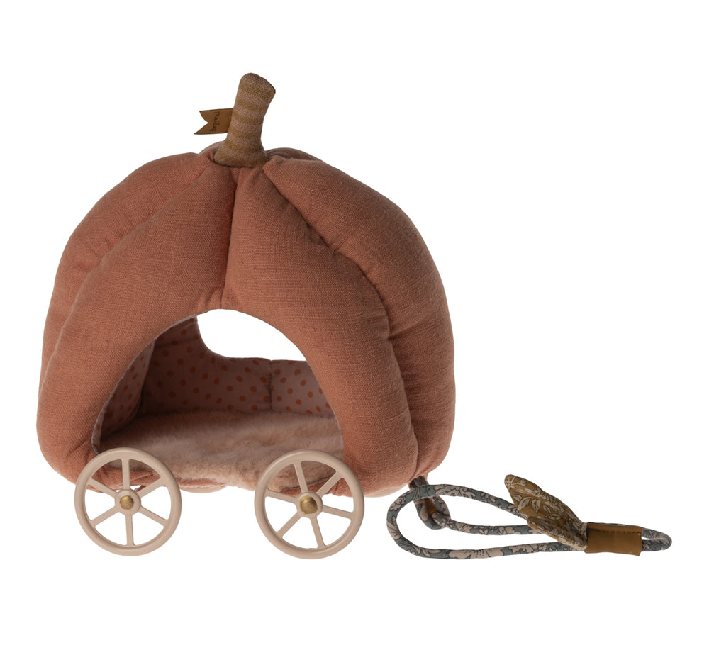 Pumpkin Carriage Mouse - Maileg