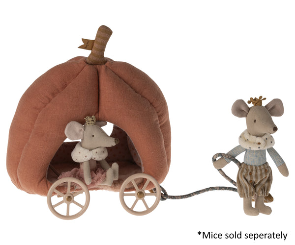 Pumpkin Carriage Mouse - Maileg