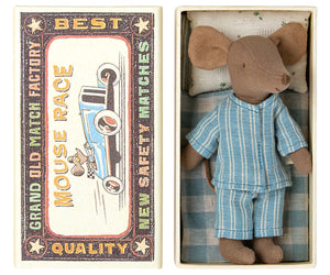 Mouse Big Brother Brown in box - Maileg