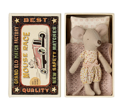 Little Sister Mouse in Matchbox 2024 - Maileg - STOCK DUE EARLY MARCH