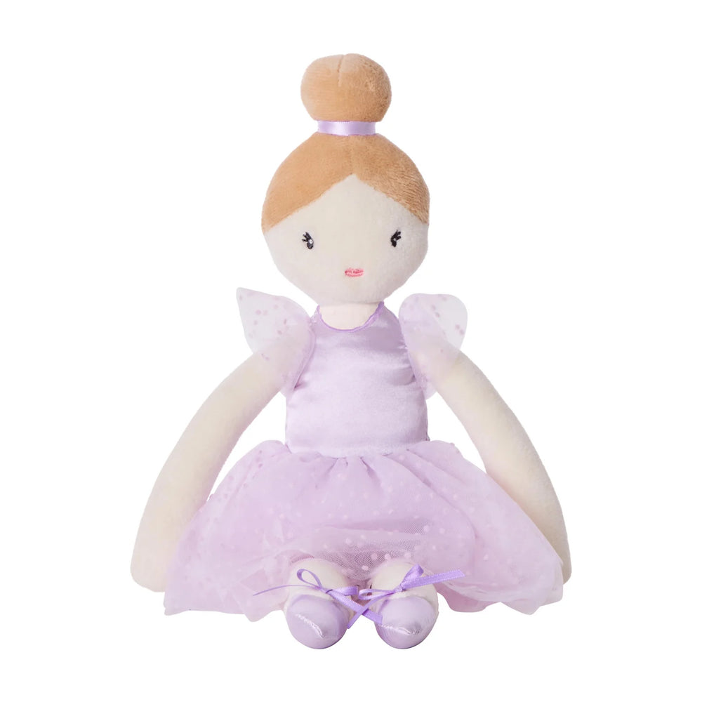 Jasmine Plush Doll - Purple - Clara & Friends