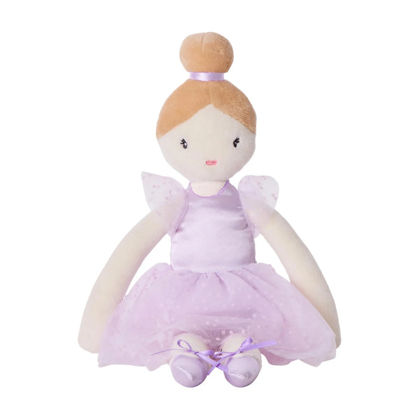 Jasmine Plush Doll - Purple - Clara & Friends