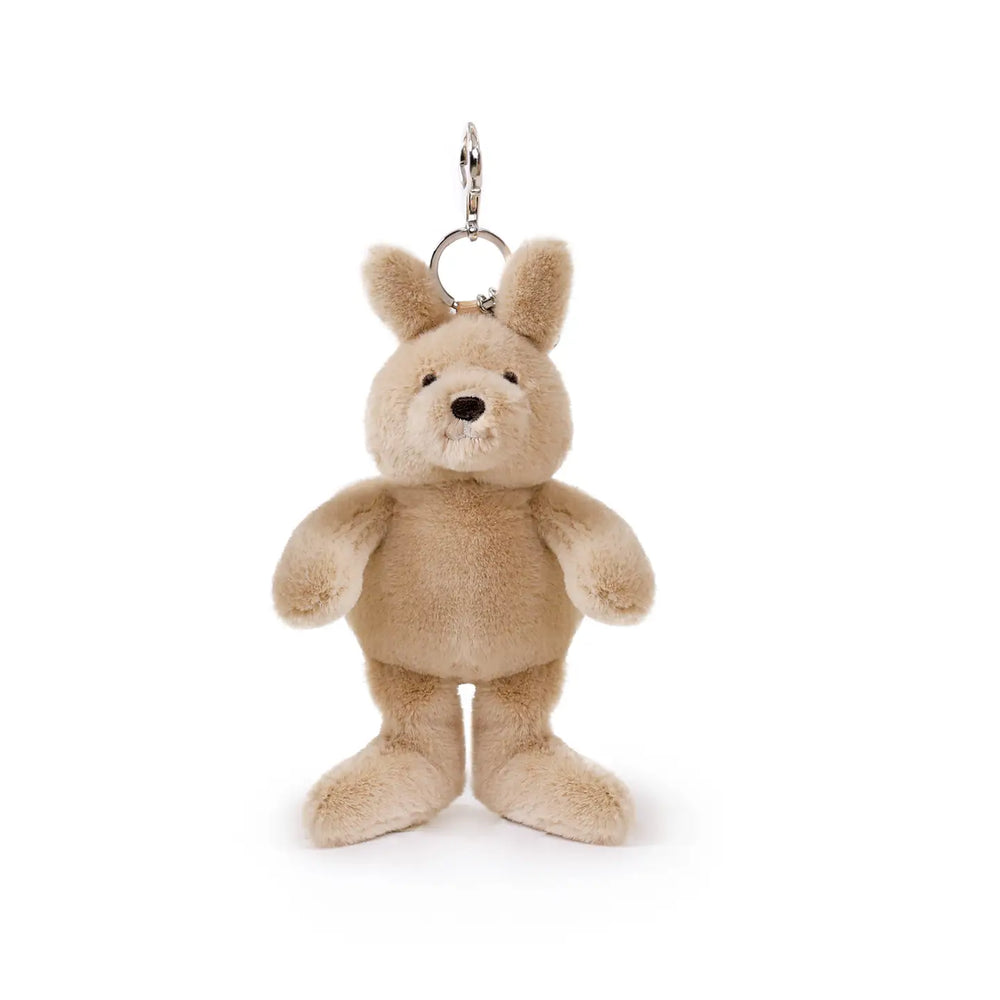 Kip Kangaroo Bag Charm (Vegan Angora) 7"/ 18 cm - OB Designs
