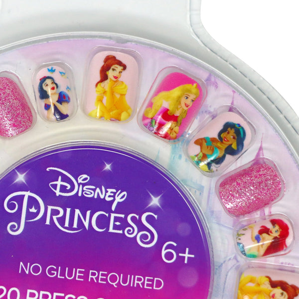 Disney Princess Press On Nails - Pink Poppy