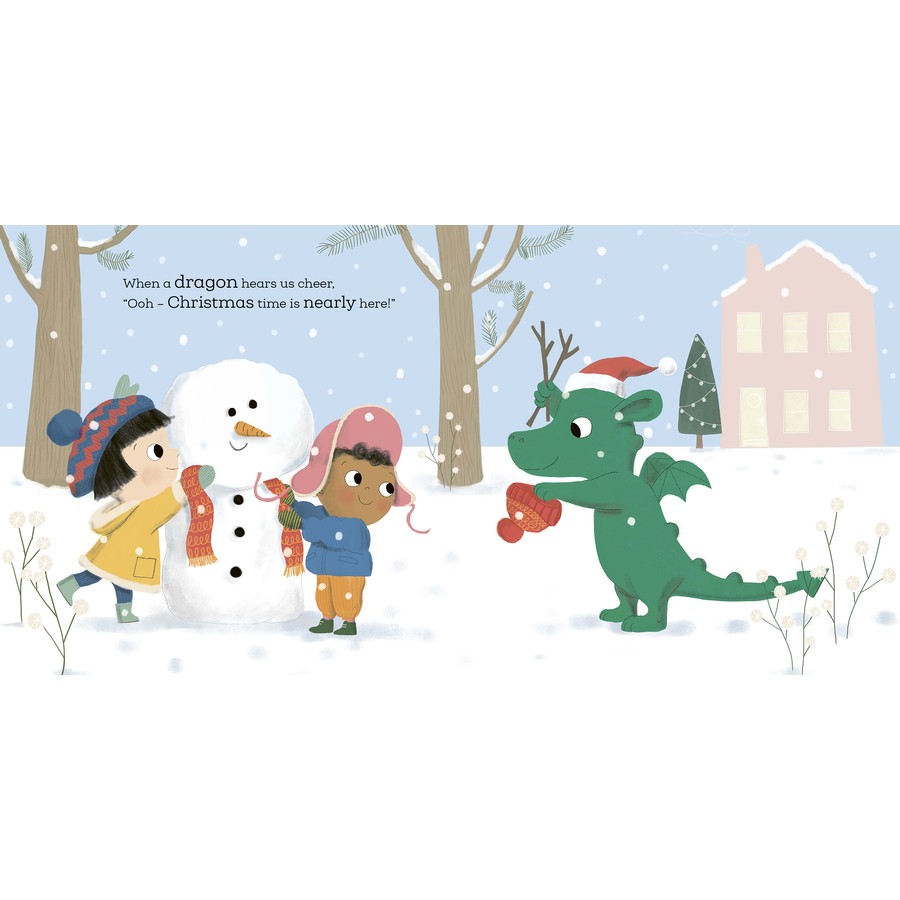 When a Dragon Loves Christmas - Hardback Book