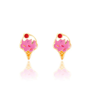 Ice Cream Dream - Cutie Stud Earrings For Girls - Girl Nation
