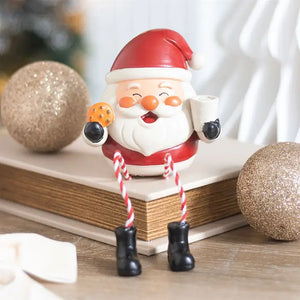 Jolly Santa Christmas Shelf Sitter Ornament - Wonder Imports