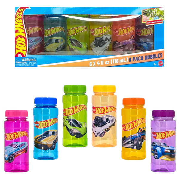 Hot Wheels - 6 pack of Bubbles