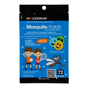Mosquito Patch Sticker Insect Repellent 72's Pack - Mozzigear