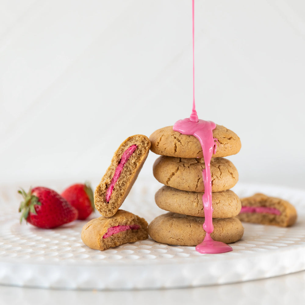Strawberry Lactation Cookies - Milky Goodness