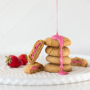 Strawberry Lactation Cookies - Milky Goodness