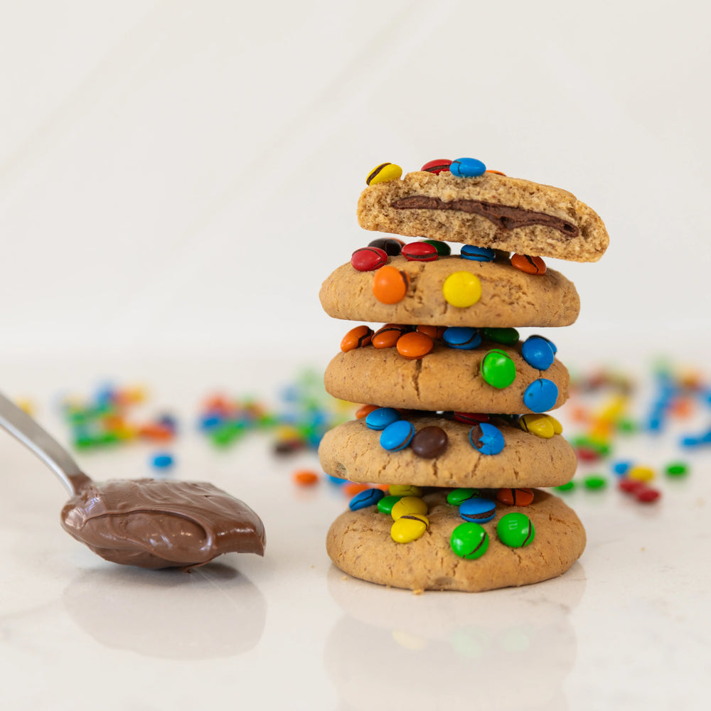 Nutella & M & M Lactation Cookies - Milky Goodness