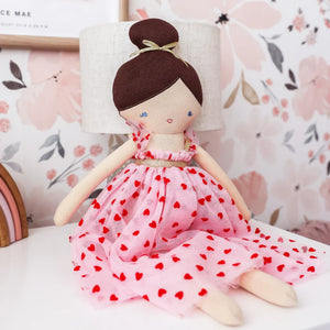 Lottie Doll 52cm Red Pink - Alimrose