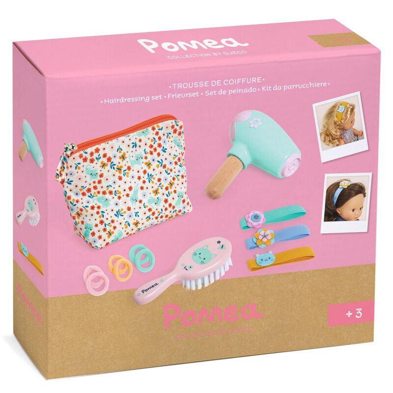 Lovely Doll Baby Pomea Hairdressing Set - Djeco