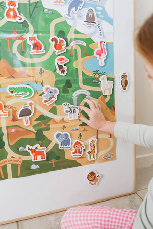 Magnetic Zoo Animals - Curious Columbus