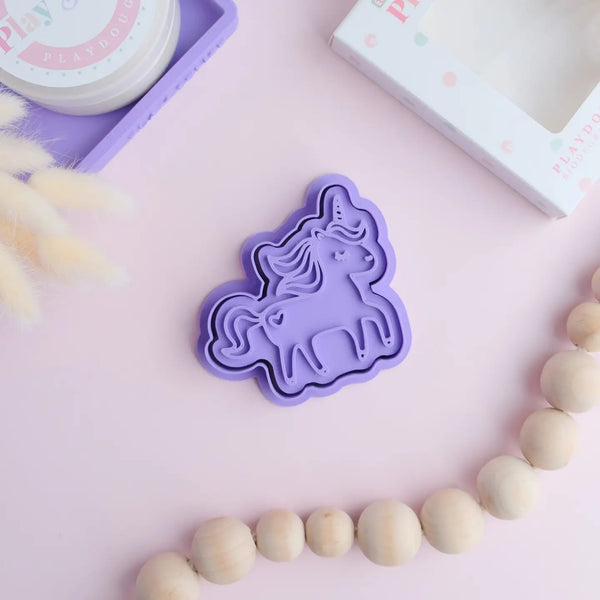 Eco Playdough Stamp | Unicorn - Play Sense