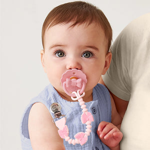Paci Strap - Pink Bows - Itzy Ritzy