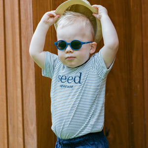 Baby T-Shades 0-2 Years with Adjustable Head Strap - Blue Jay - BukiBaby Sunglasses DISCOUNTED