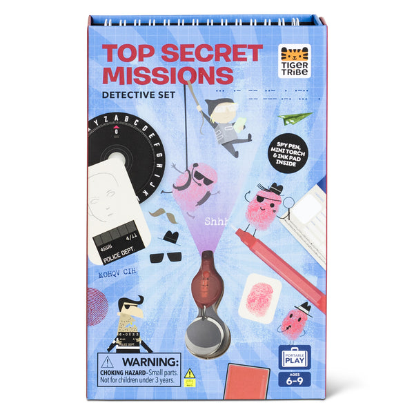 Top Secret Missions - Detective Set - Tiger Tribe