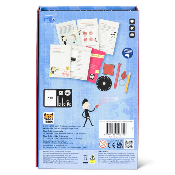Top Secret Missions - Detective Set - Tiger Tribe