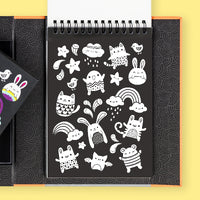 Neon Colouring Set - Glow Friends - Tiger Tribe