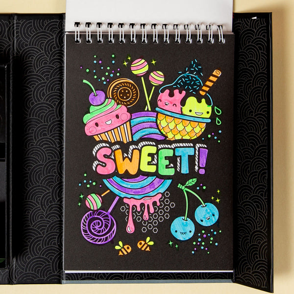 Neon Colouring Set - Glow Friends - Tiger Tribe