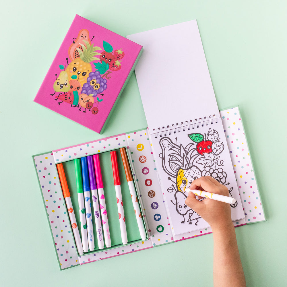 Scented Colouring - Fruity Cutie - Tiger Tribe