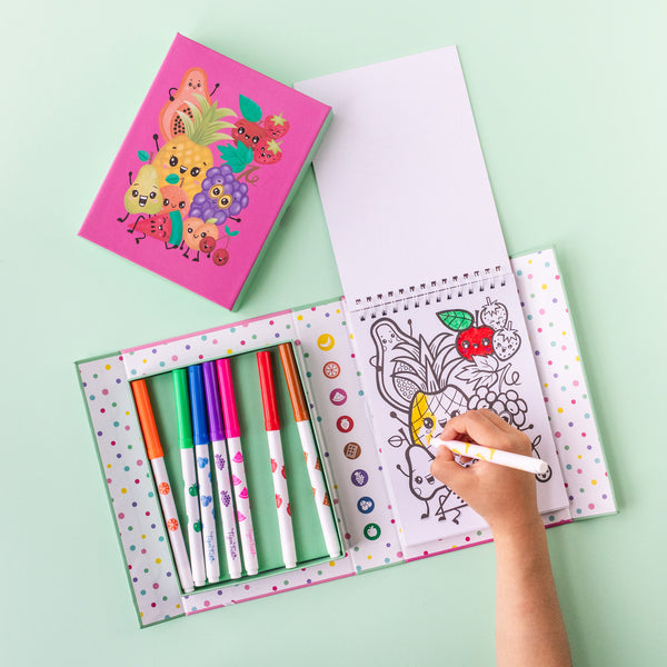 Scented Colouring - Fruity Cutie - Tiger Tribe